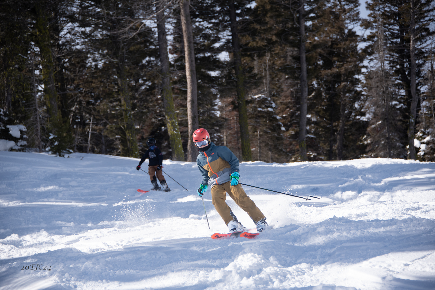 Ski Clothes Leggings • Trail of Highways downhill powder skiing